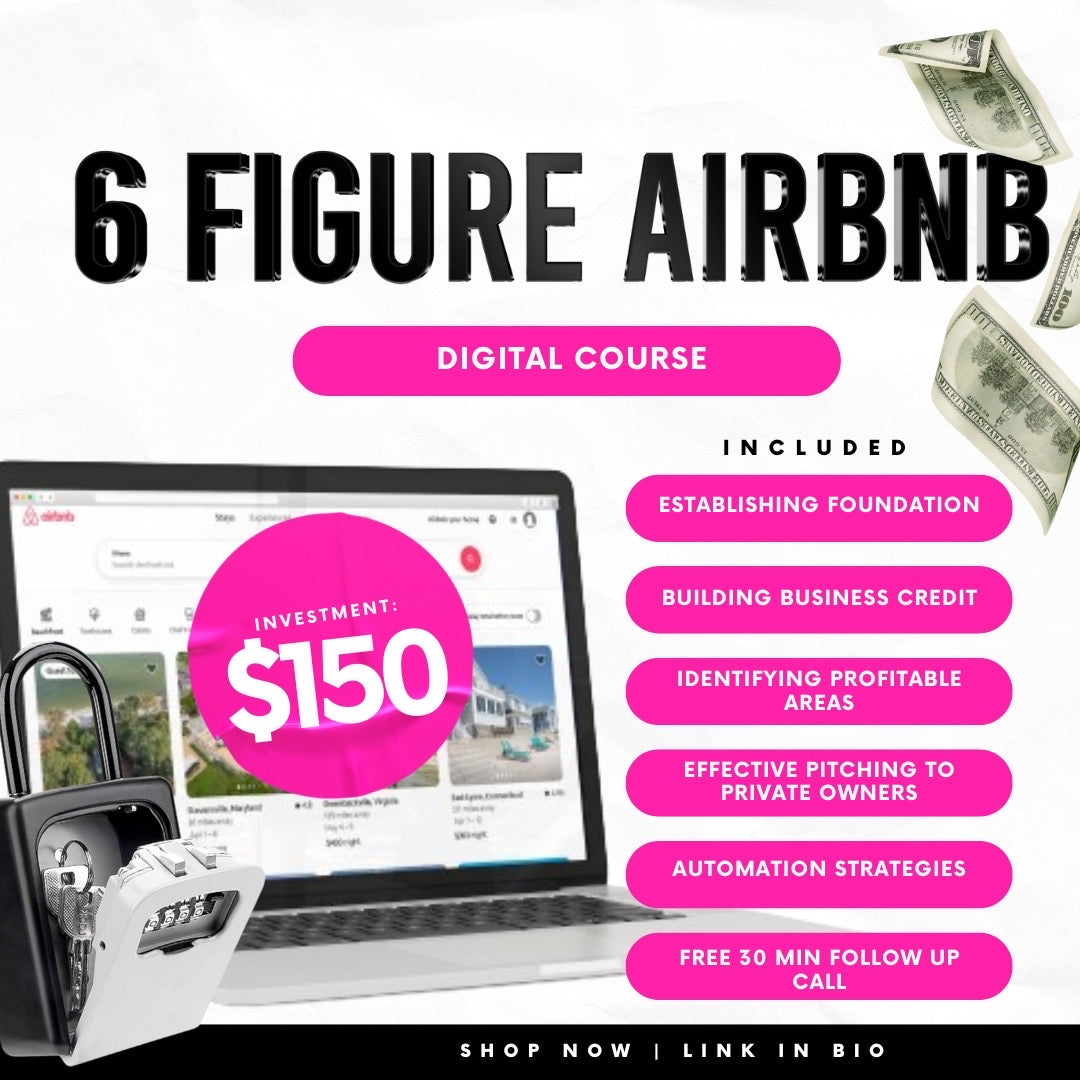 6 FIGURE AIRBNB DIGITAL COURSE